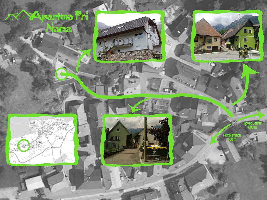 Apartment Pri Nama Бовец Екстер'єр фото